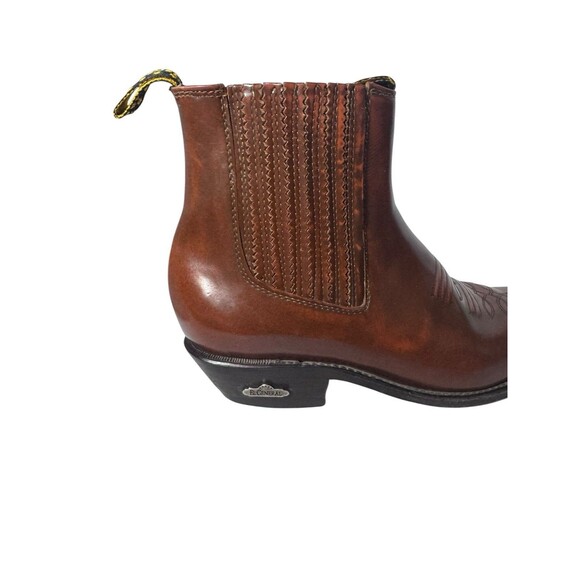 El General Botines Brown Western Cowboy Ankle Boots Men's US 9  Mexico 27 - Picture 16 of 16